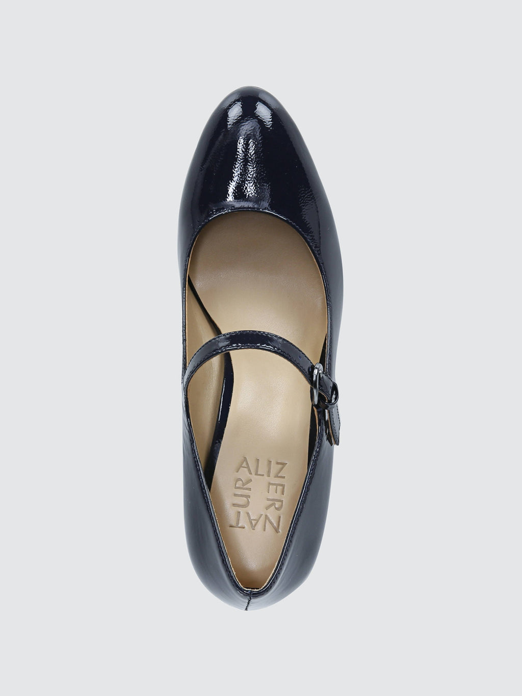 Navy Patent Mary Janes O54181