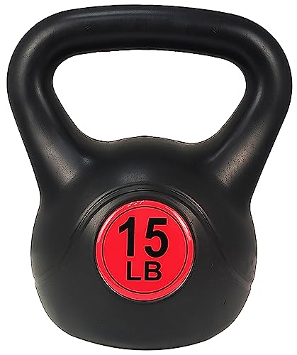 3-Piece Kettlebell Weight Set, 5 lbs, 10 lbs, 15 lbs, 20 lbs, Set of 3 or Set of 4 H3090