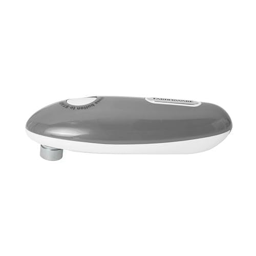 Compact Battery Operated Automatic Can Opener with Magnet, Aqua N2698