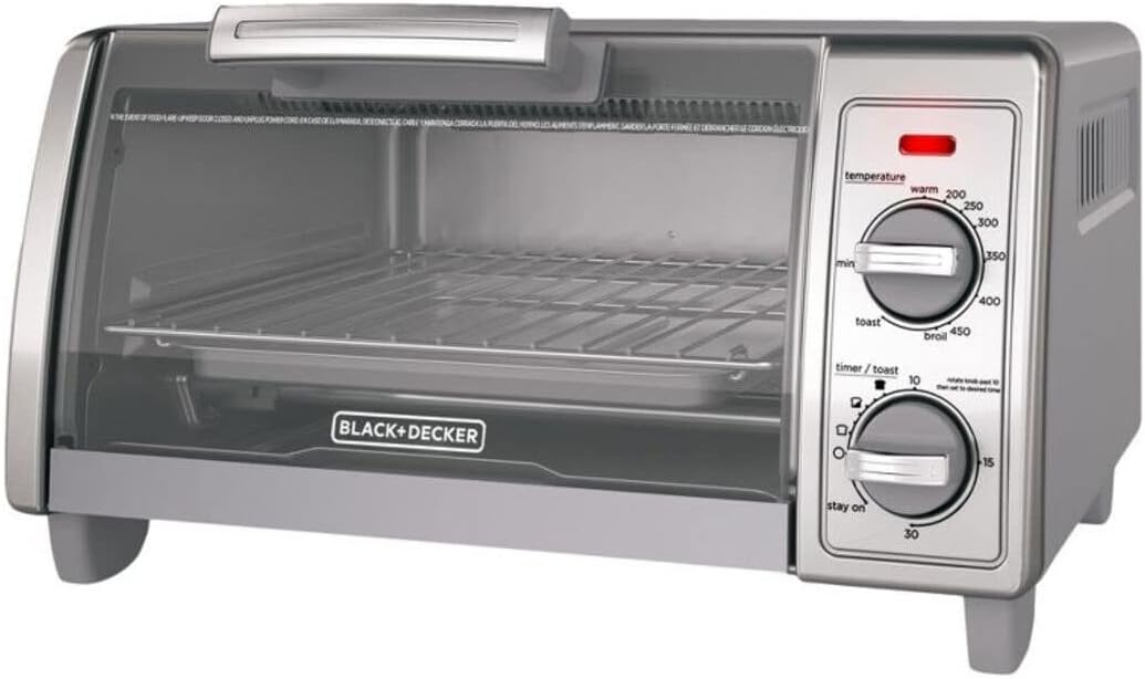 4 Slice Stainless Steel Toaster Oven C7294