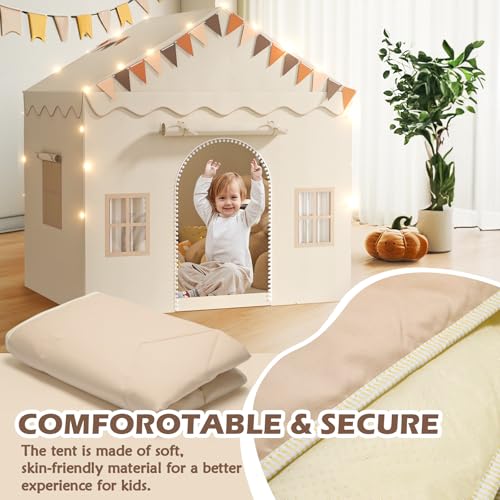 Play Tent with Padded Mat and Light, 51" x 39" x 53" Z458211