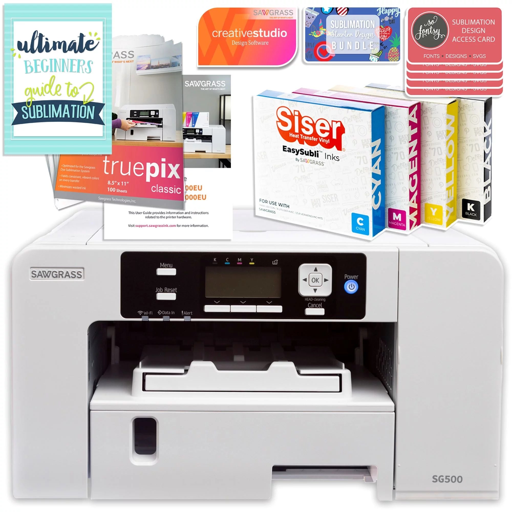 Sublimation Printer with Mug Press Bundle U85906