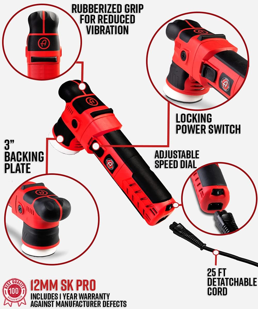 12mm Dual Action Car Polisher P966