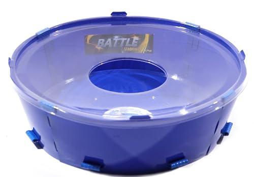 Blue Double Decker Battle Arena for Beyblade Burst Toys K3579