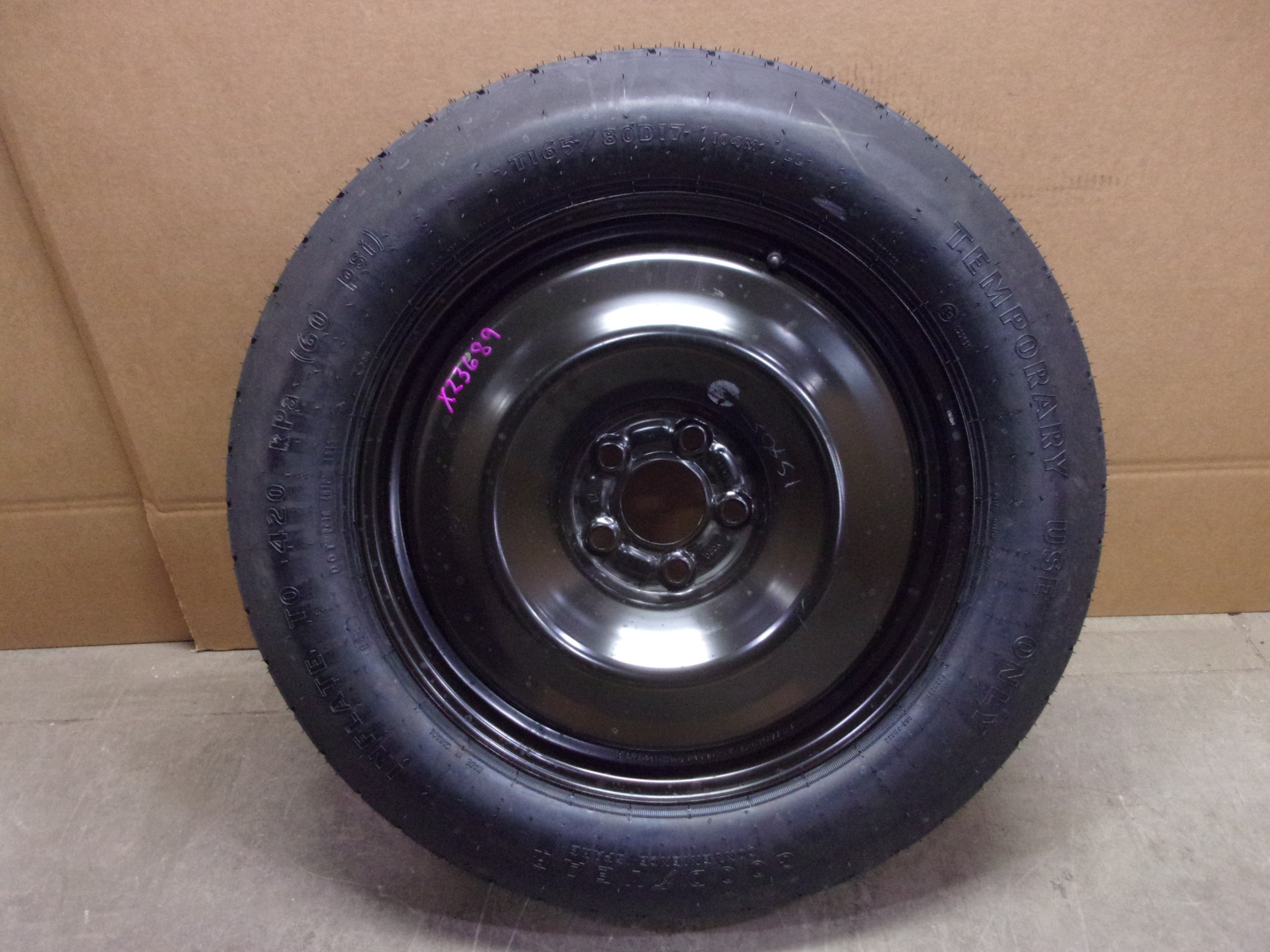 Compact Spare Tire Steel Wheel M222