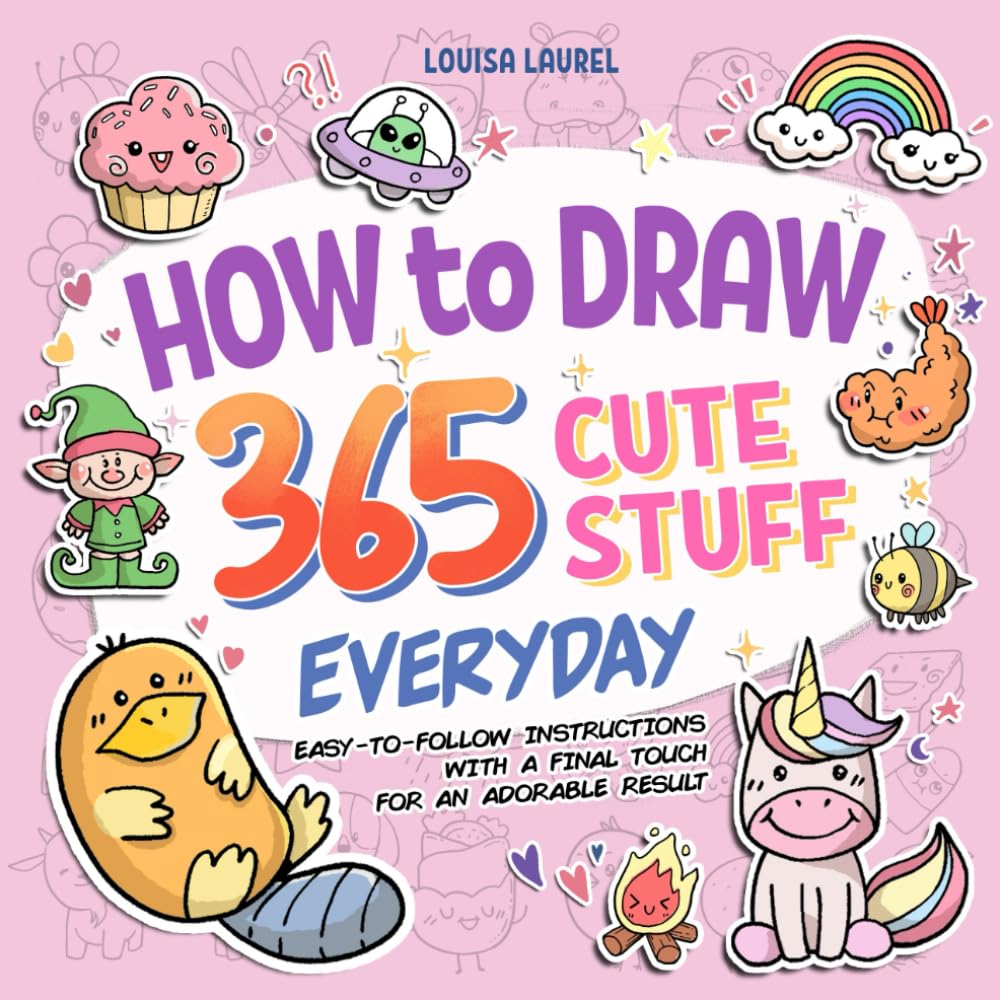 Simple Sketching and Easy Step-by-Step Instructions for Drawing Adorable Things T5951