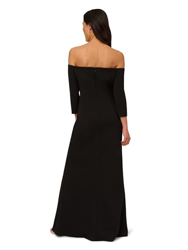 Off Shoulder Crepe Gown E800