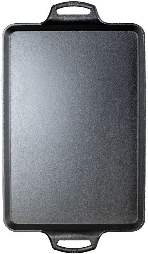 15.5"x10.5" Black Cast Iron Baking Pan D446