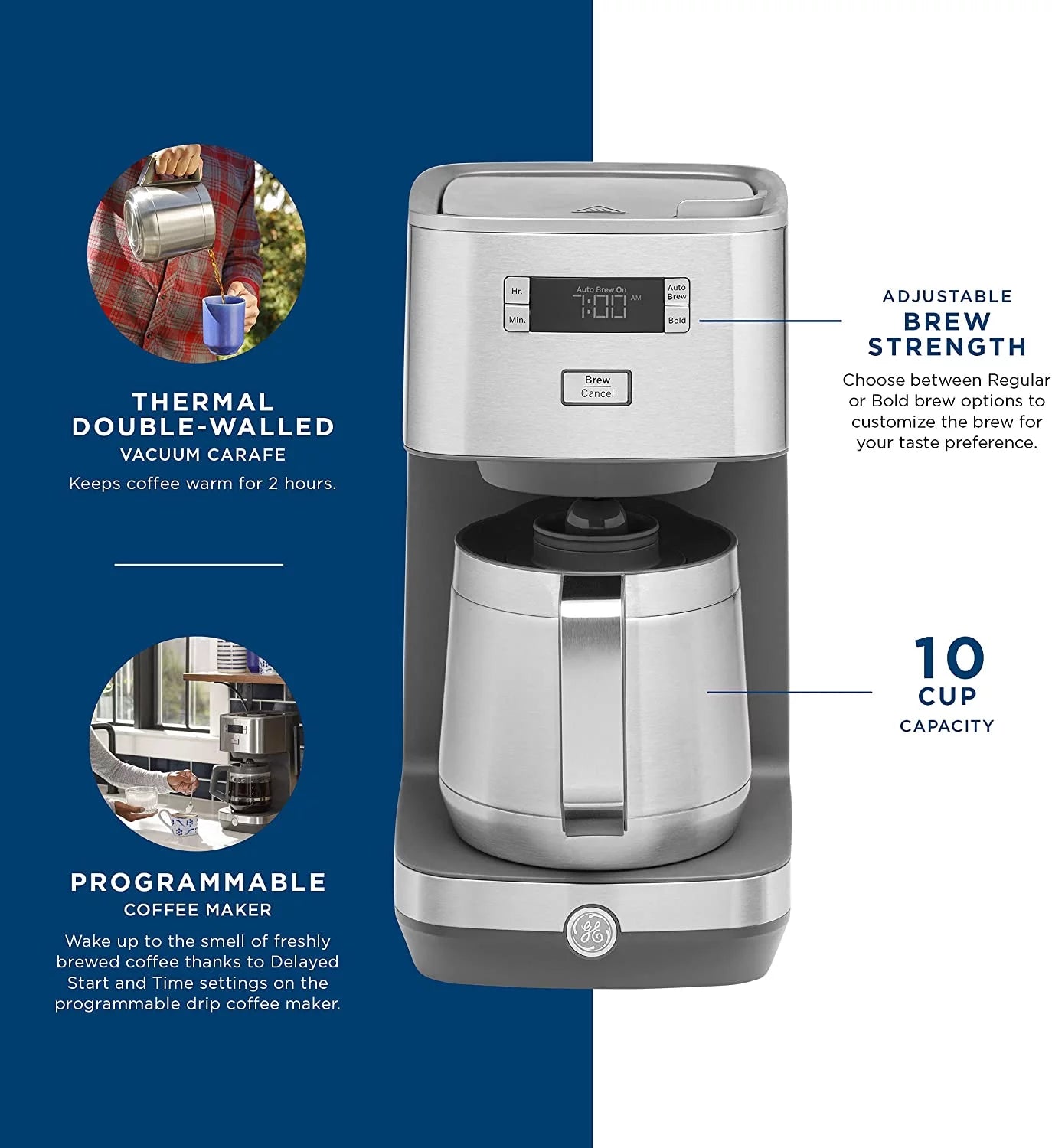 10-Cup Stainless Steel Coffee Maker X949658