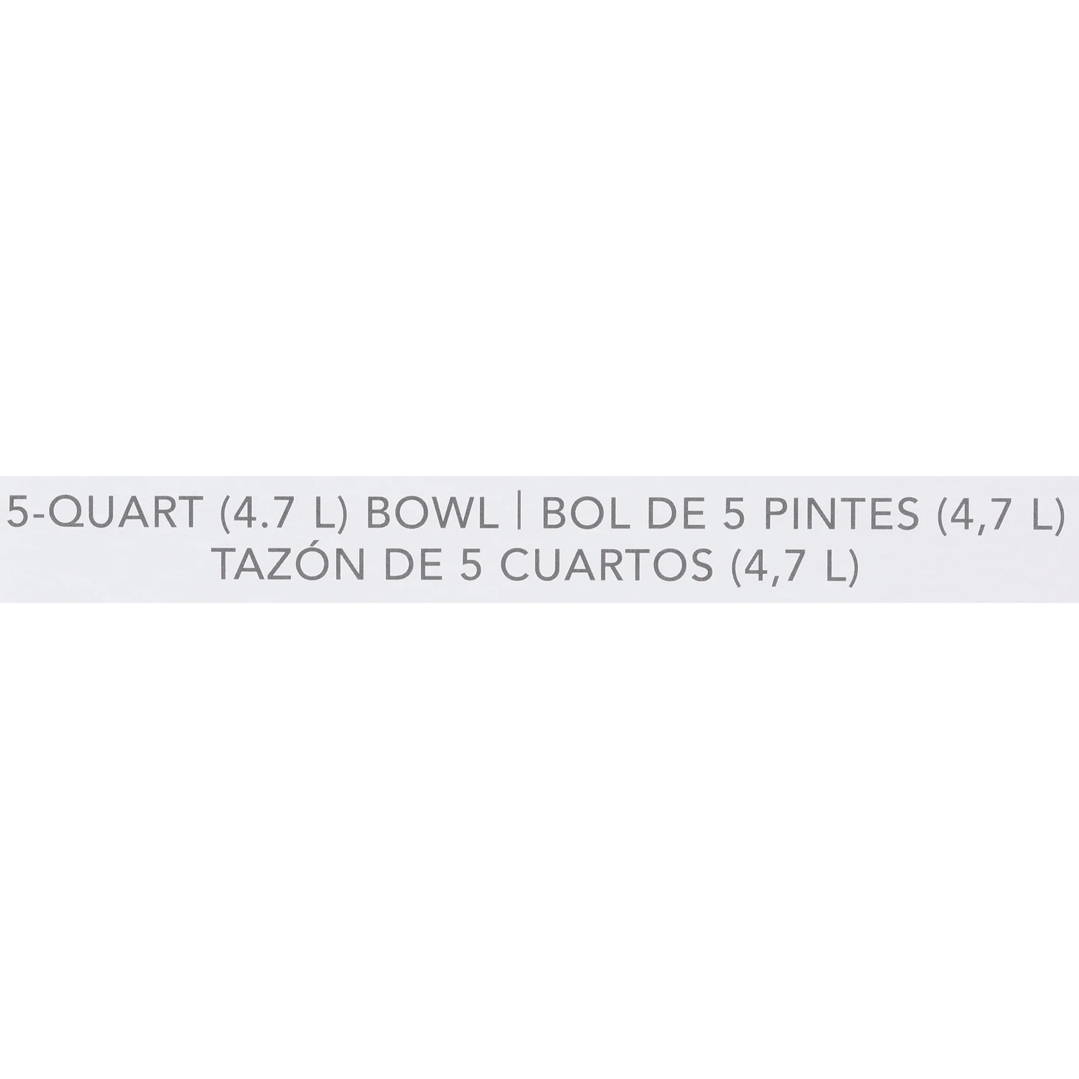 5-Qt. Polished Stainless Steel Bowl with Handle T6283