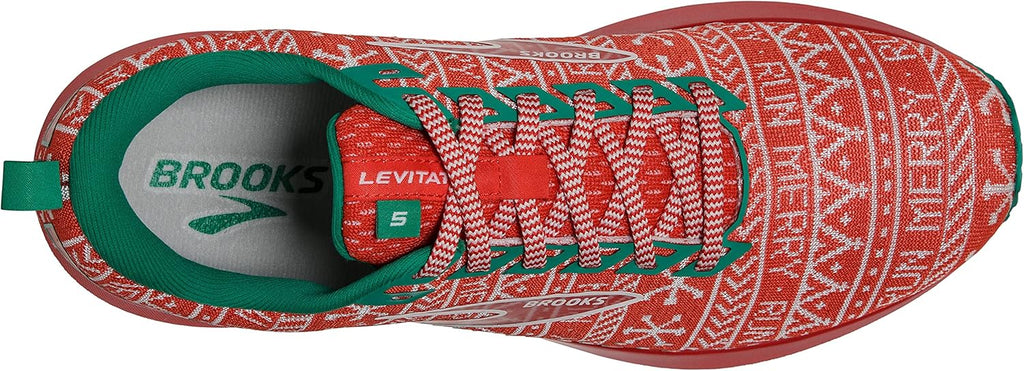 Red/White/Green Neutral Running Shoe D8042