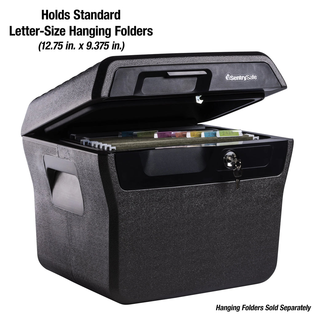 Fire-Resistant File Safe Box with Key Lock 0.66 Cu. ft. K985