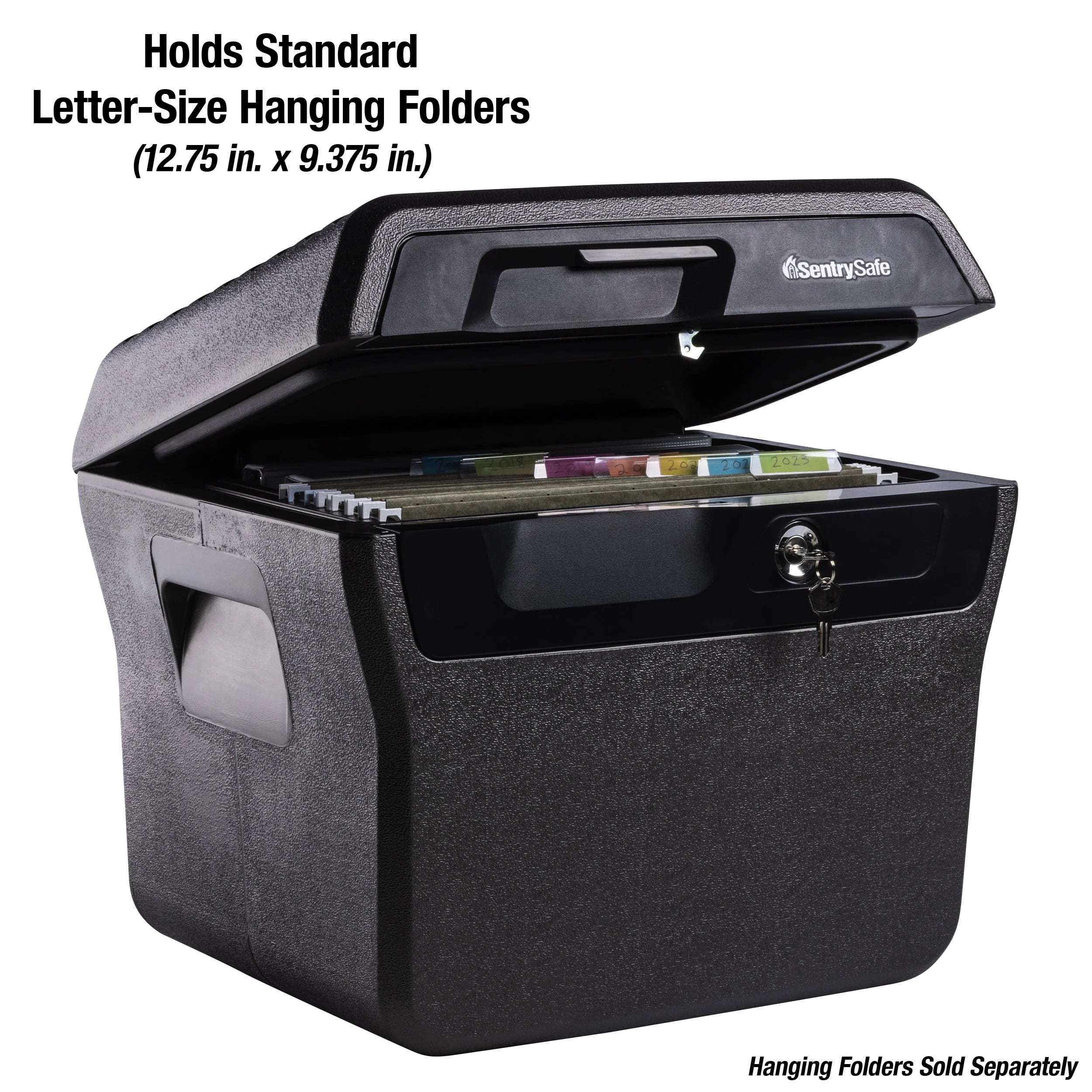 Fire-Resistant File Safe Box with Key Lock 0.66 Cu. ft. K985