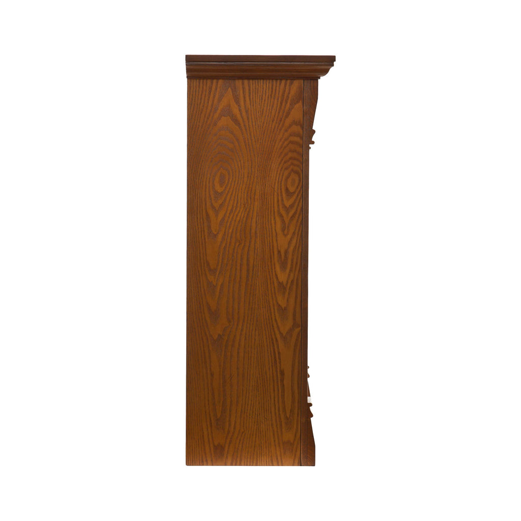 Salem Antique Oak Electric Fireplace M2637