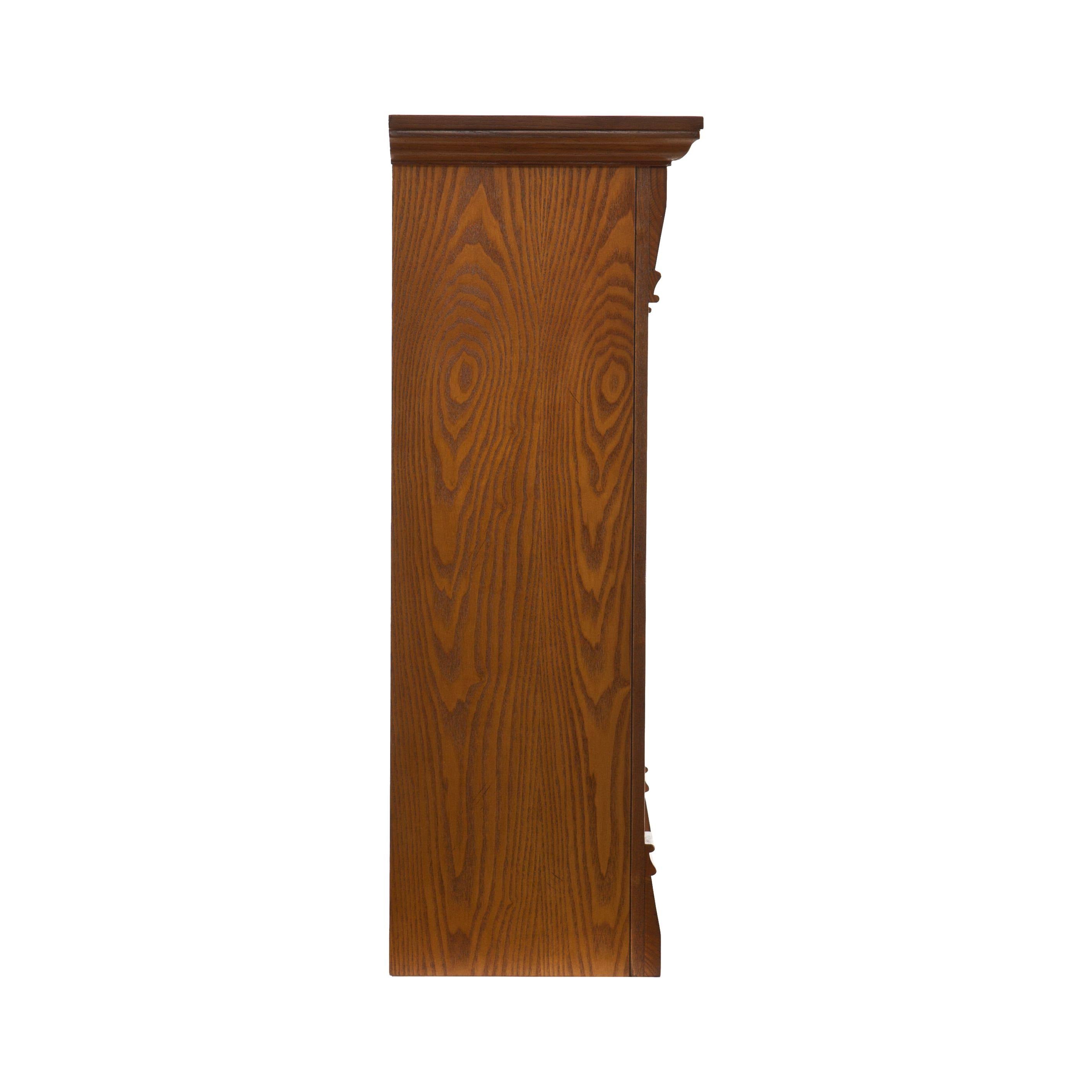 Salem Antique Oak Electric Fireplace M2637
