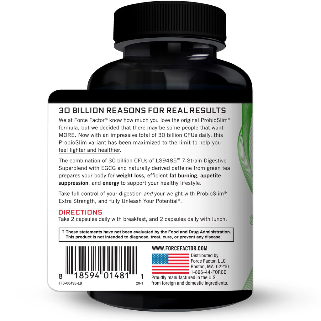 Probiotic Supplement, 30 Billion CFUs, 120 Capsules J10420