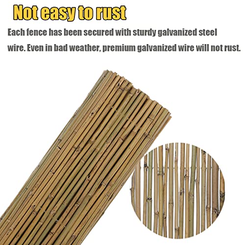 Natural Bamboo Screen Fence Rolls E900