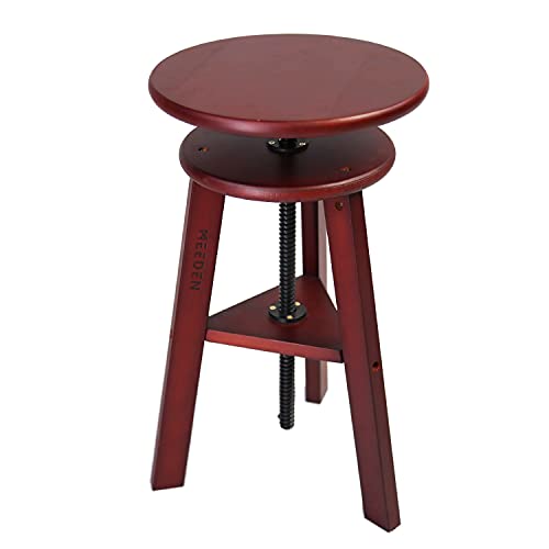 Wooden Drafting Stool with Adjustable Height S14031