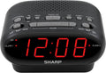 Black Dual Alarm Clock Radio O3572