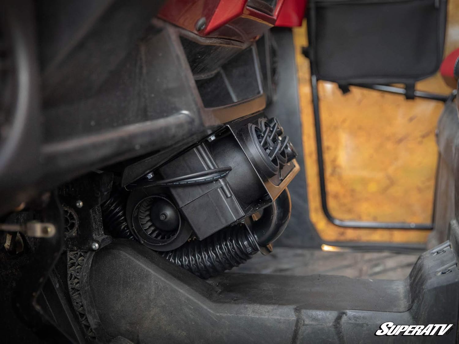 Cab Heater with Defrost Hoses and Vents J38393
