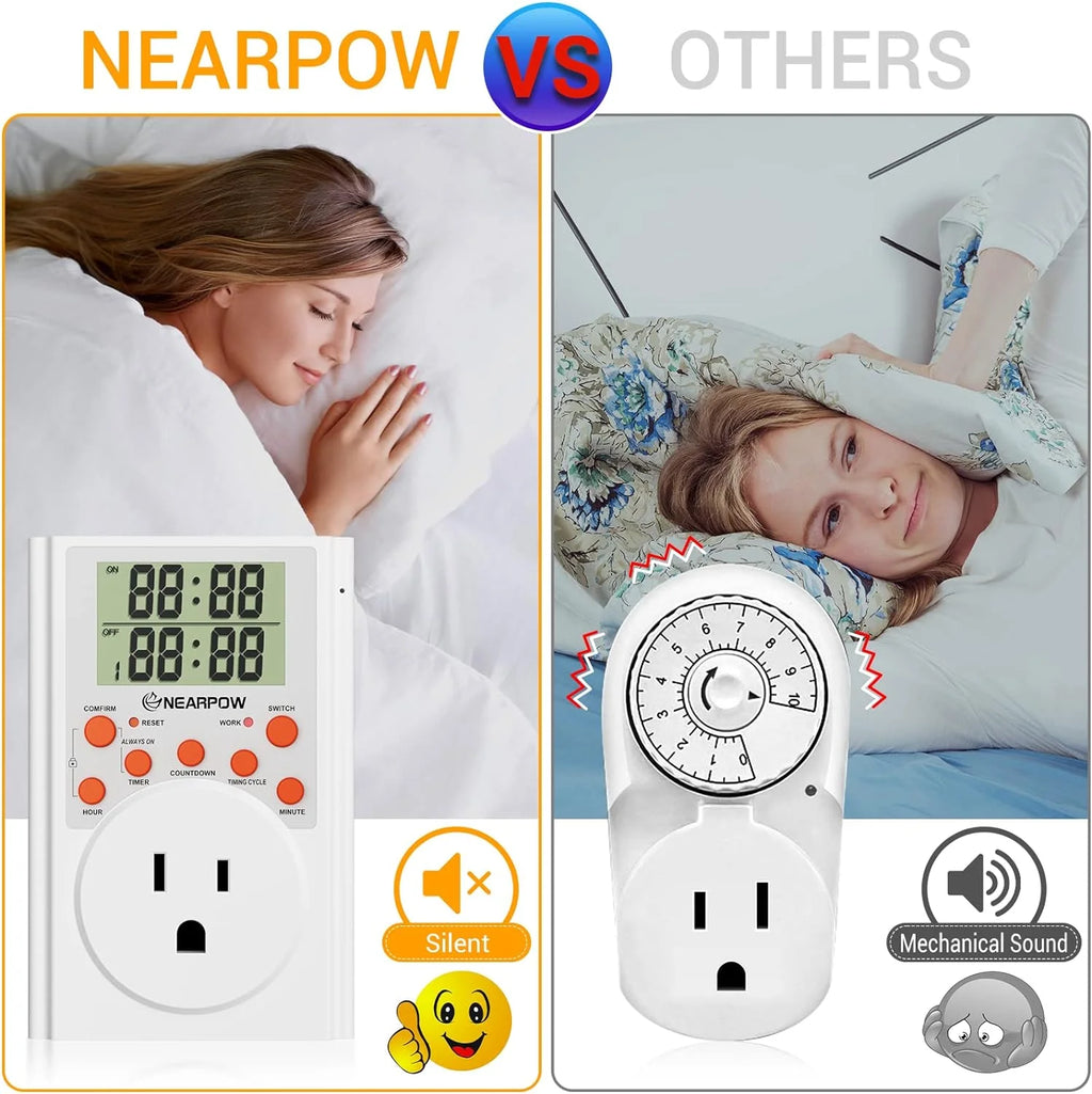 15A Programmable Digital Timer Outlet P573936