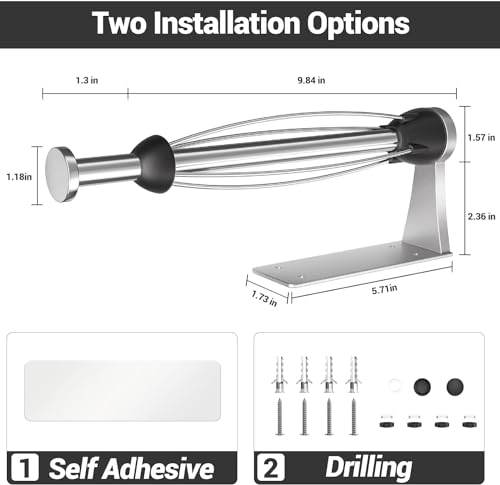 Under Cabinet Wall Mount Paper Towel Holder K956