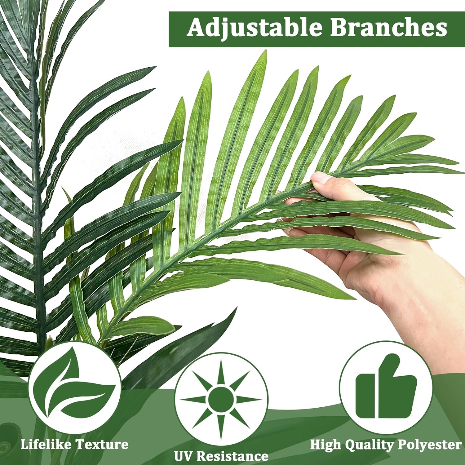 6.25 Ft Tall Artificial Palm Tree R4678