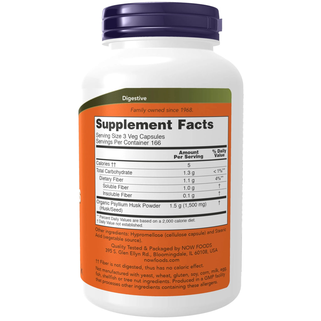 500 Mg Psyllium Husk Capsules R677
