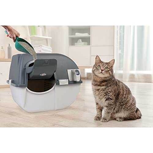 Gray Self Cleaning Litter Box A94602