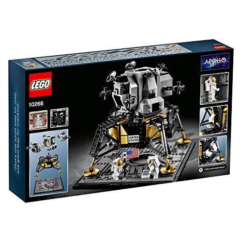 LEGO Creator Expert NASA Apollo 11 Lunar Lander Building Toy Set (1087 Pieces) Z488