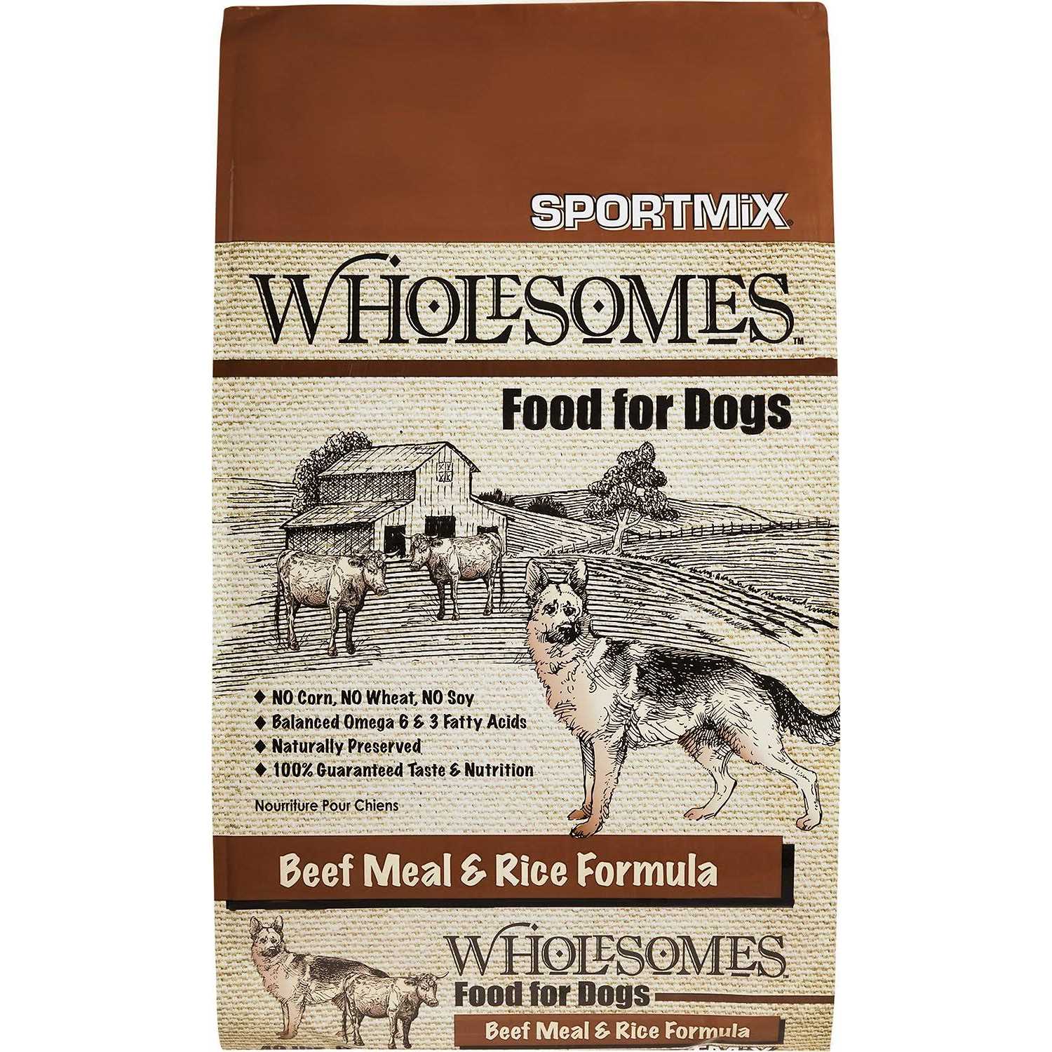 Beef Meal & Rice Recipe Dry Dog Food M547