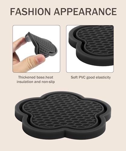 4PCS Car Cup Coaster Anti Slip Cup Holder Insert P941448