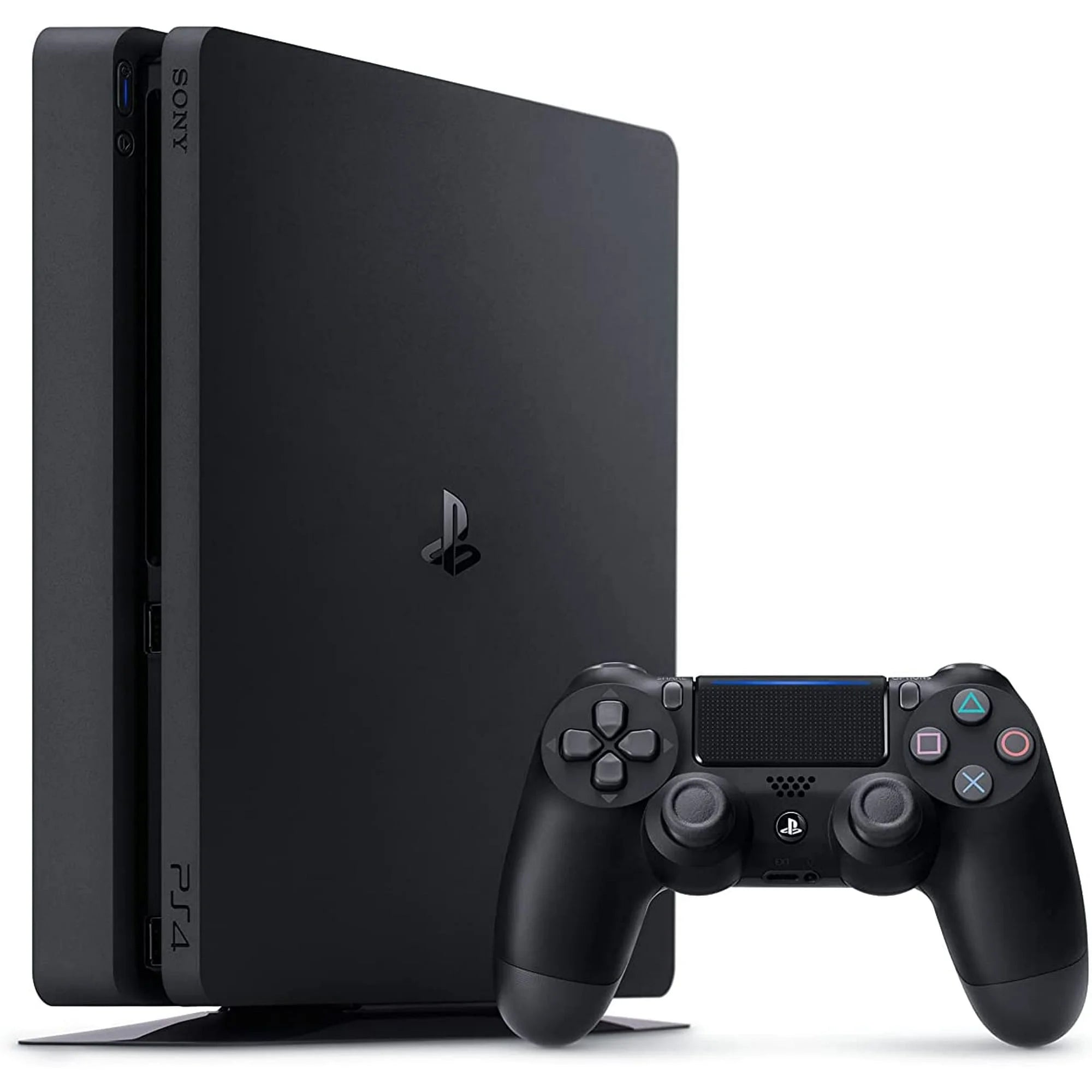 Black 1TB PlayStation 4 Slim Gaming Console with 2 Controller L152