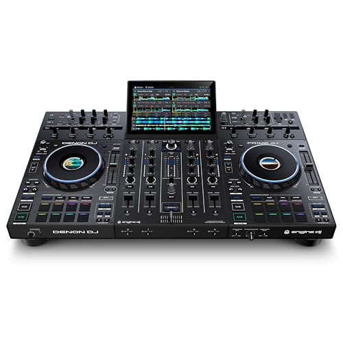 Standalone DJ Controller with 4 Decks, 10.1" Touchscreen N95115