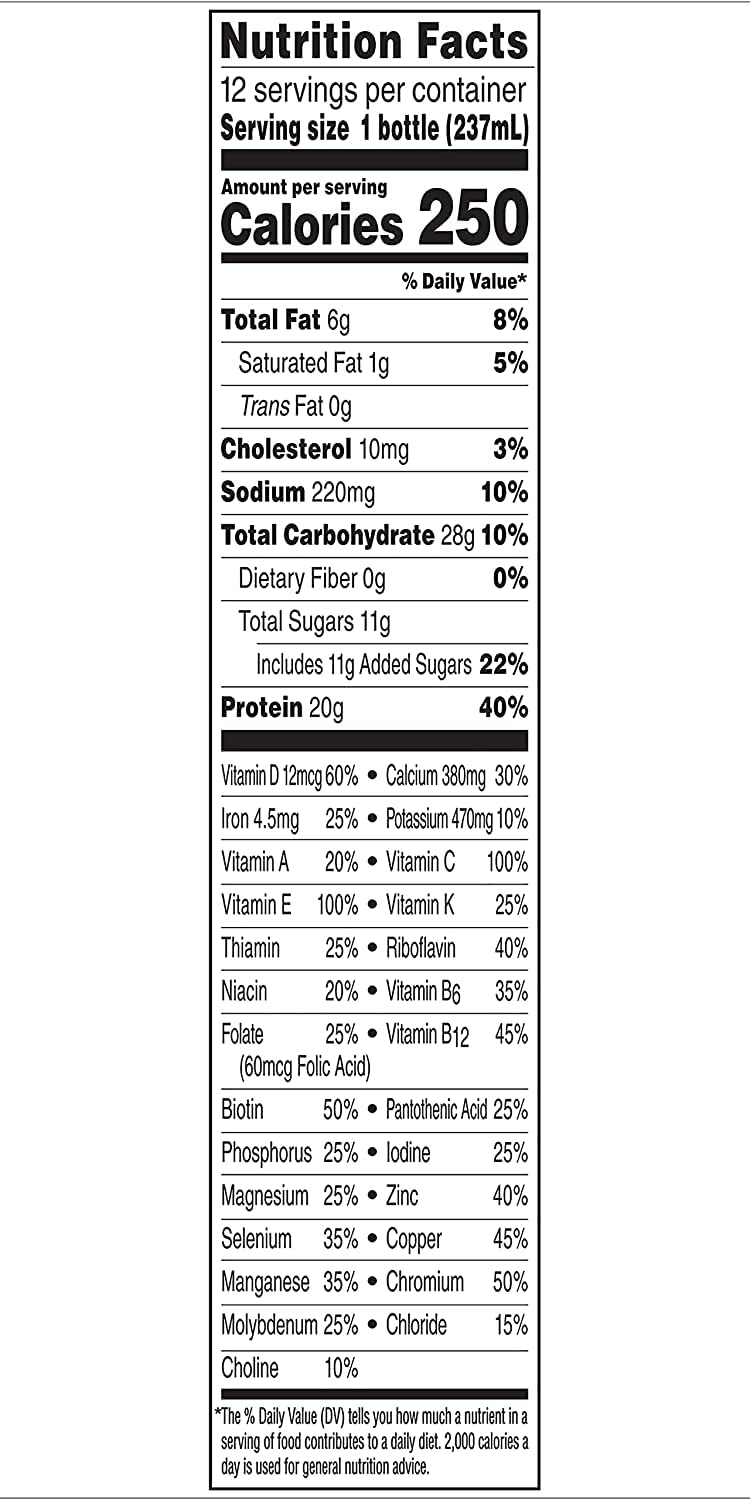 Rich Chocolate 8 FL OZ Pack of 12 Nutritional Drink R647737