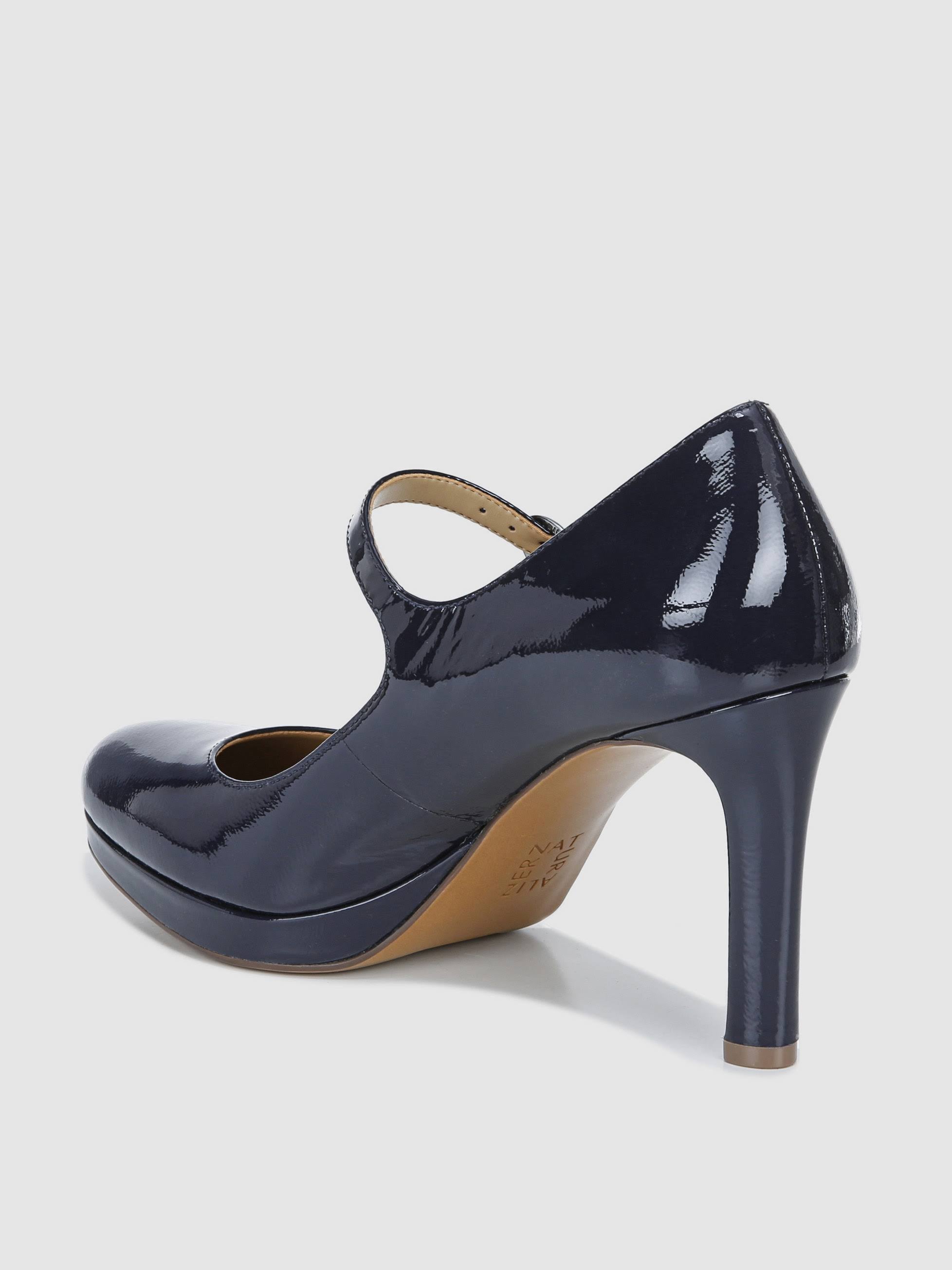 Navy Patent Mary Janes O54181