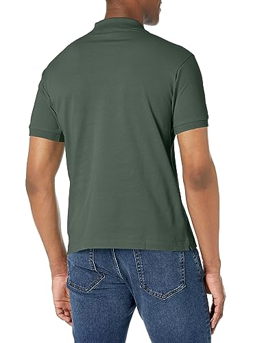 Men's Short Sleeved Ribbed Collar Shirt N21779