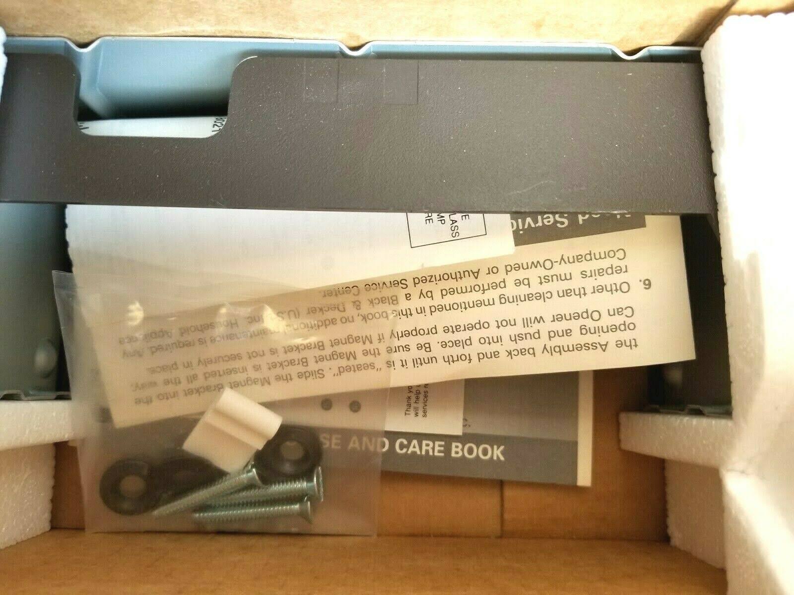 Black Under Cabinet Electric Can Opener Q607555