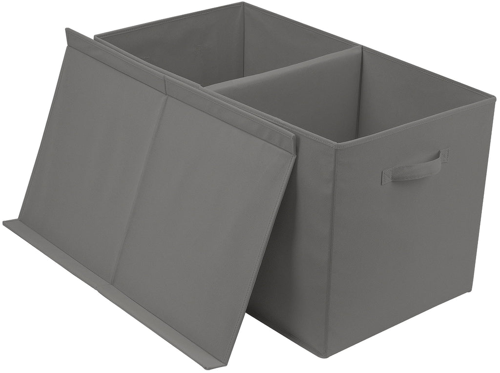 Large Toy Chest with Flip-Top Lid (Gray) Y30924
