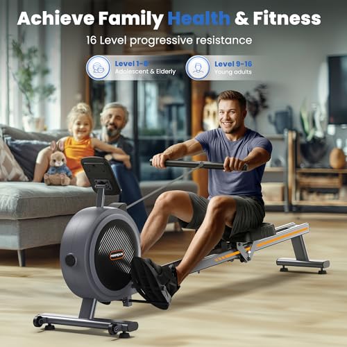Compact Rowing Machine with 350LBS Loading Capacity N71934