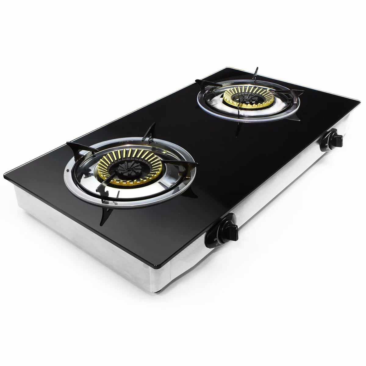Dual Burner Propane Stove with Regulator R374926