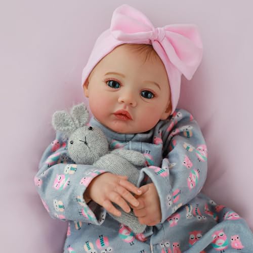 18 Inch Realistic Reborn Baby Doll with Soft Weighted Body U40521