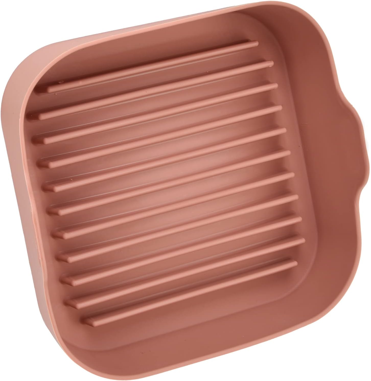 8 Inch Square Non-Stick Food-Grade Reusable Silicone Air Fryer Liners G797