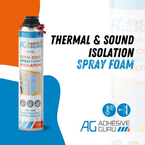 6 x 32.80 oz Polyurethane Spray Foam Insulation Kit B1971