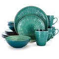 16 Piece Stoneware Dinnerware Dish Set M9023