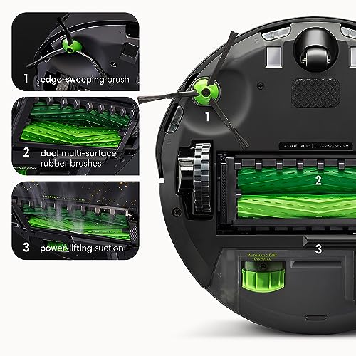 Self-Emptying Robot Vacuum Unit O81732
