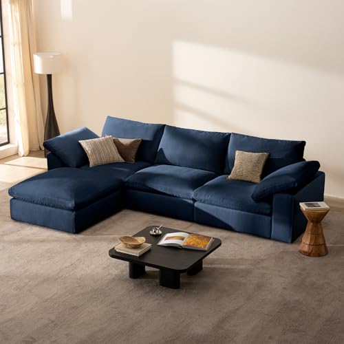 Oversized Modular Sectional Sofa with Ottoman U911113