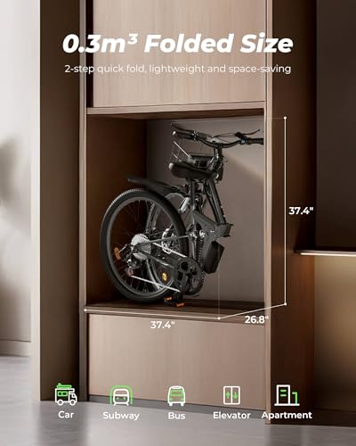 26" Folding Electric Bike O562