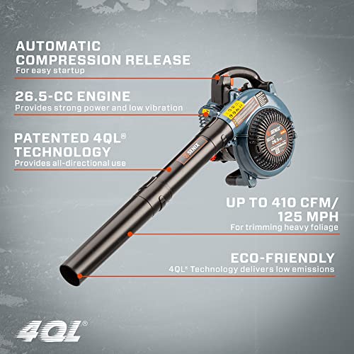 26.5 cc 4-Cycle Handheld Gas Leaf Blower U8705