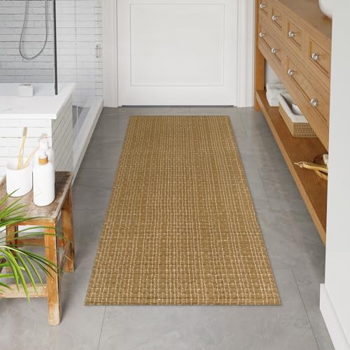 Small 3x5 Washable Low Pile Braided Rug D60859